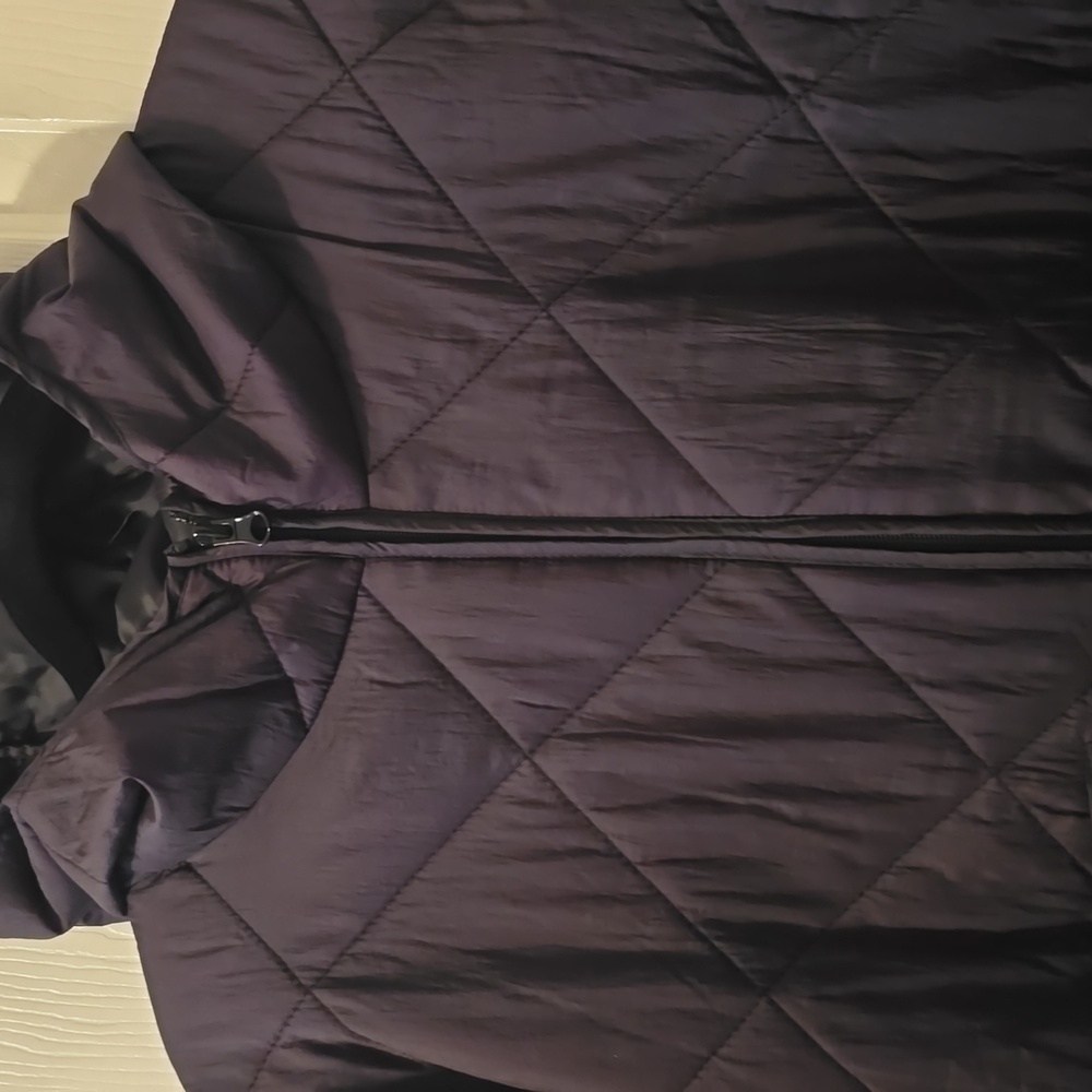 STYLUS BRAND WOMEN'S BLACK HOODED JACKET SIZE MEDIUM